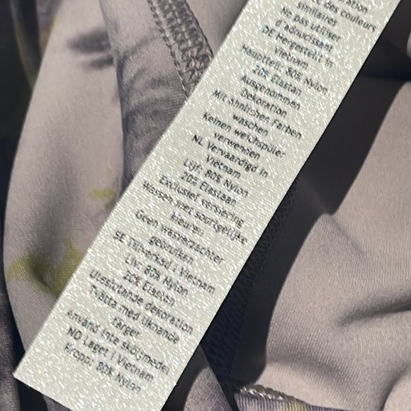 NWT/LULULEMON ALIGN HR Tie Dye Mauve Grey Leggings. 28”/Size 16. Brand New w/tag - Picture 8 of 10